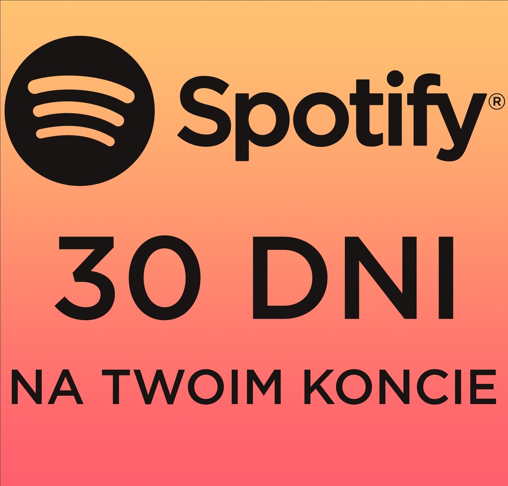 Spotify Premium 30 Dni Na Twoim Koncie Automat 9966553696 Oficjalne Archiwum Allegro