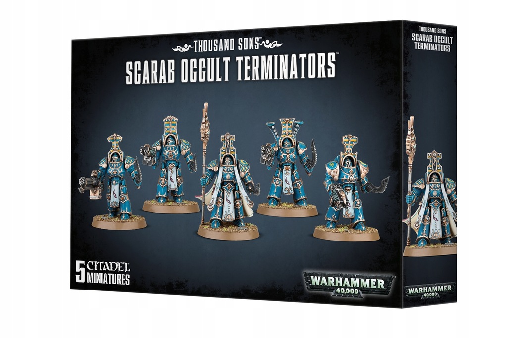 WARHAMMER THOUSAND SONS SCARAB OCCULT TERMINATORS