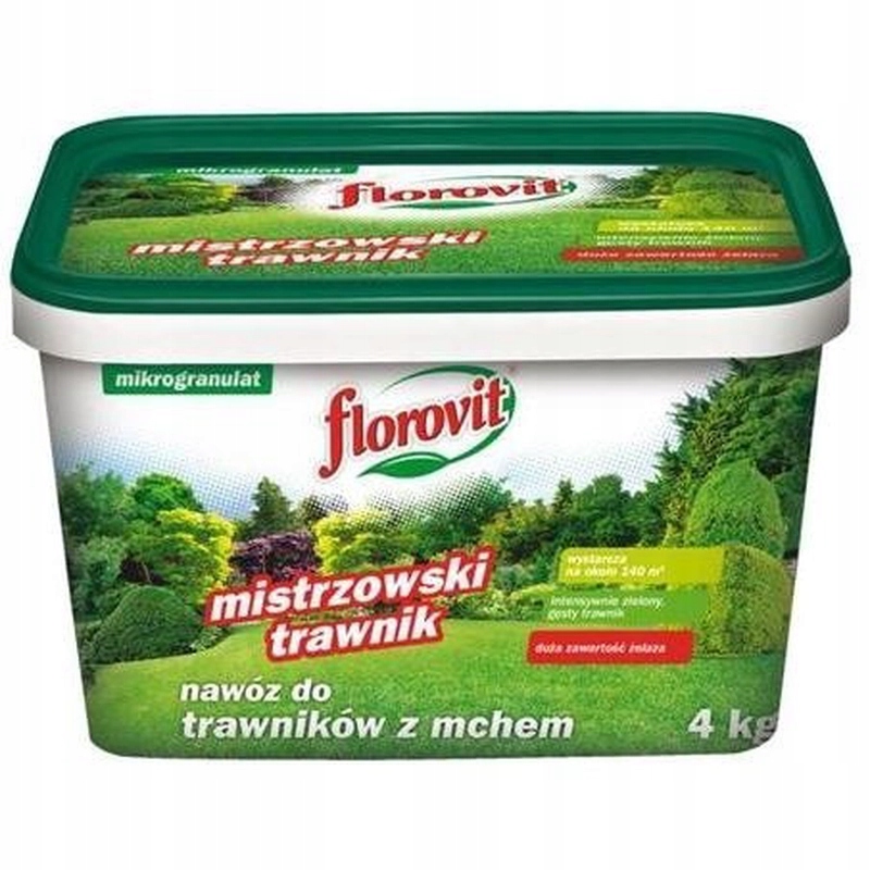 Nawóz Mech-Żelazo do Trawnika z Mchem 4kg