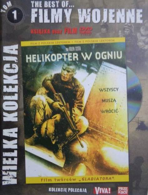 Helikopter w ogniu booklet