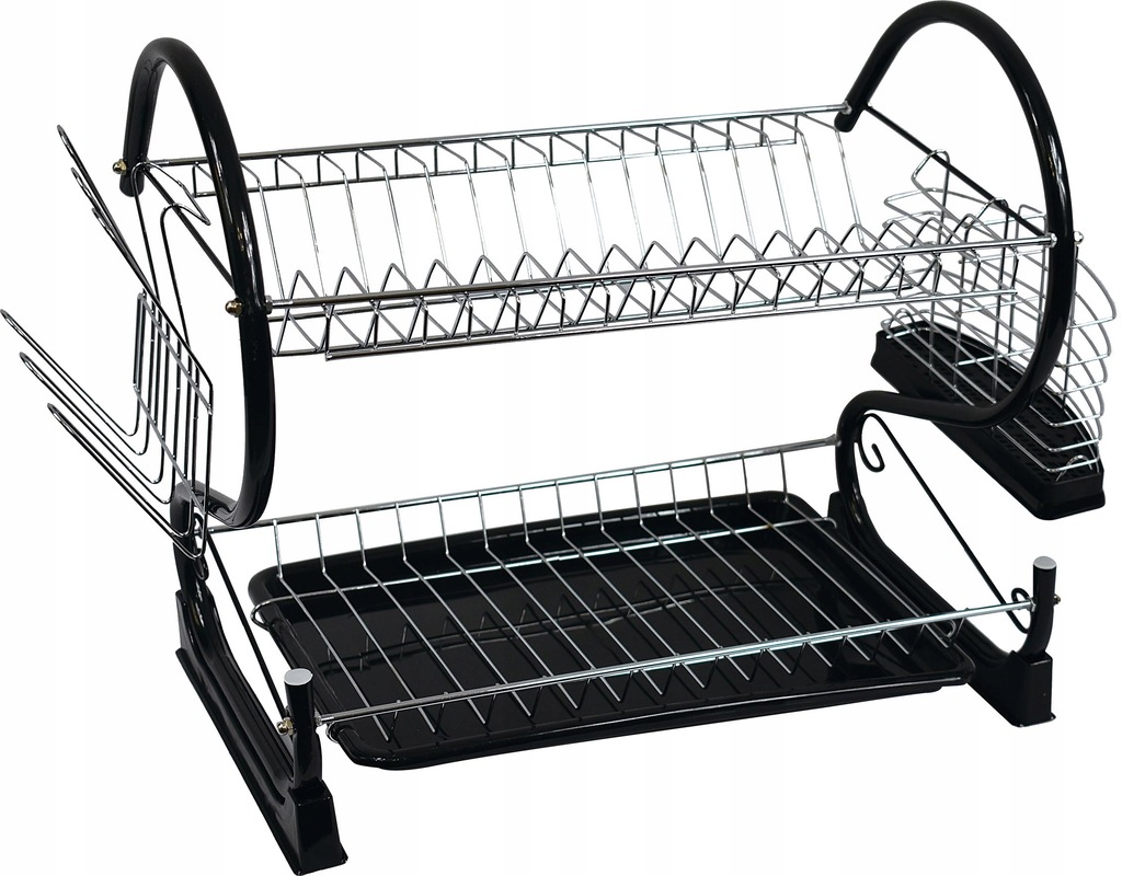 SUSZARKA DO NACZYŃ dwupoziomowa BB4526 CZARNA - 7614311483 - oficjalne