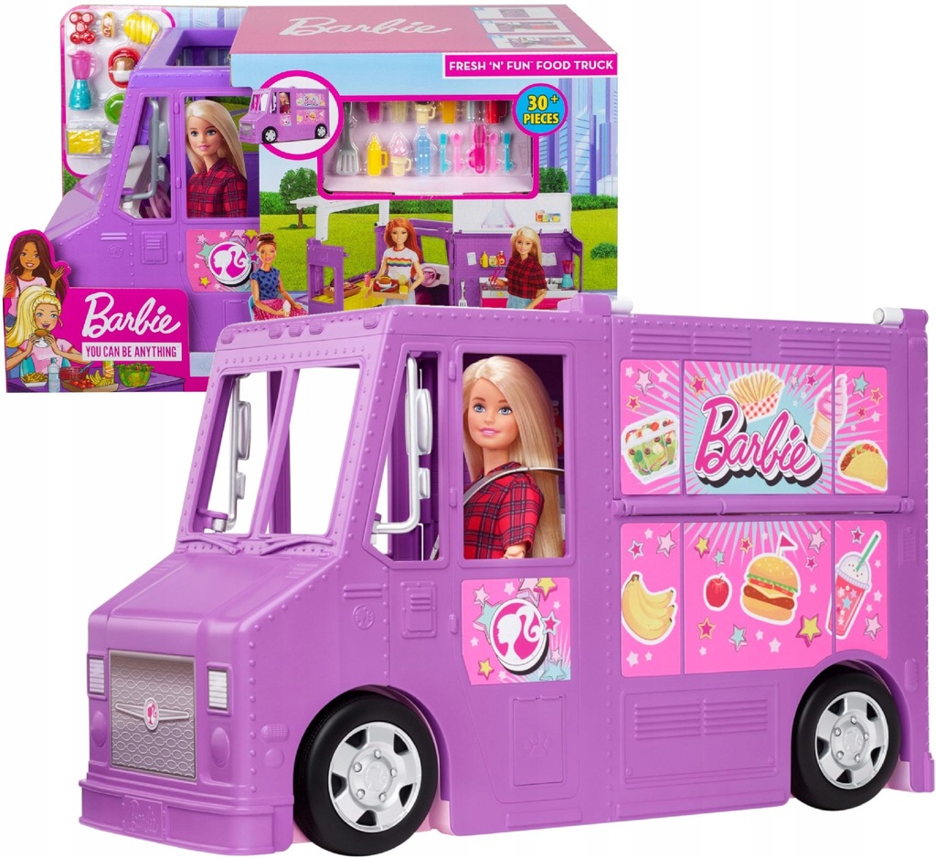 Купить Открытие фургона Barbie Foodtruck GMW07: отзывы, фото, характеристики в интерне-магазине Aredi.ru