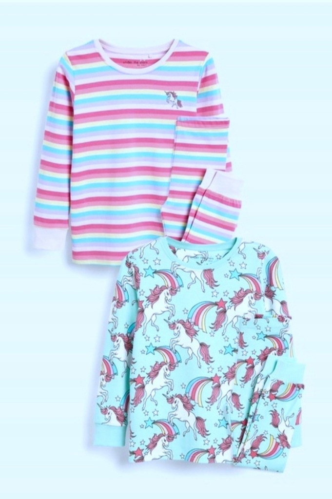 NEXT 2pak piżama NOWA 116 5-6 lat 2 sztuki piżamki
