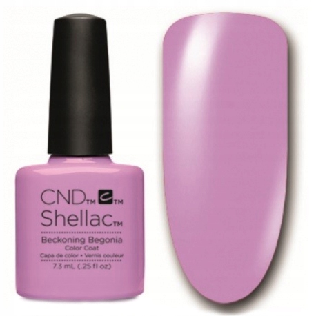 Lakier hybryda CND SHELLAC BECKONING BEGONIA 7,3ml