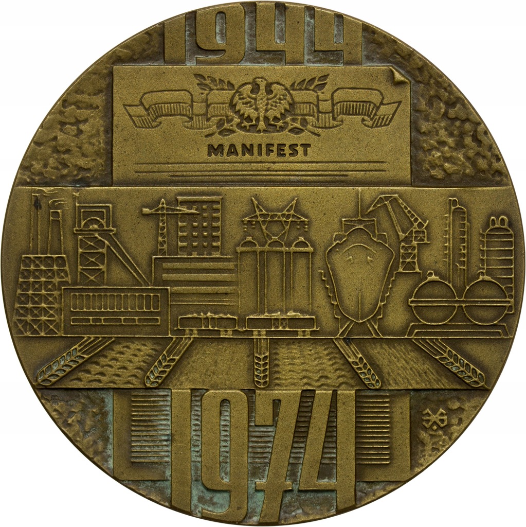 Medal MW, 1974, W XXX-lecie Polski Ludowej