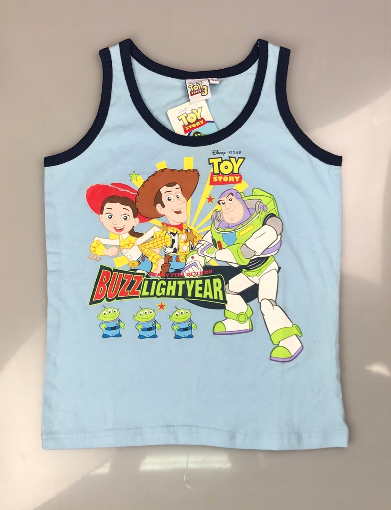 Koszulka T-shirt na ramiączkach TOY STORY 128 cm