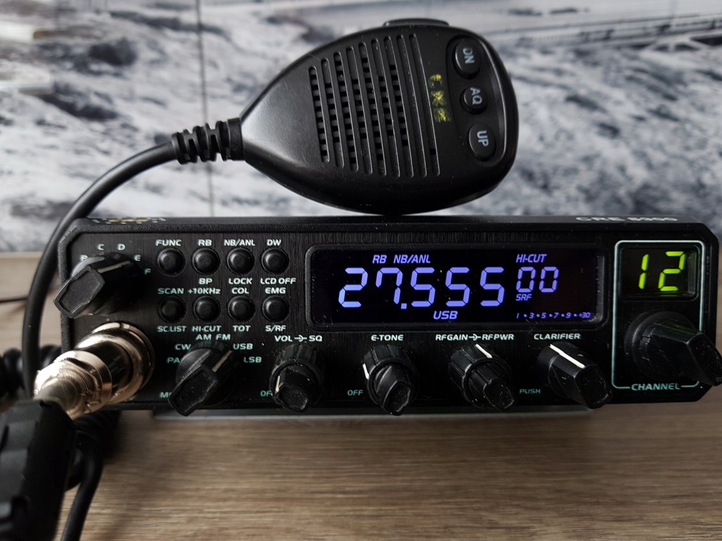 CB Radio Cre 8900 V2. 1din AM/FM/USB/LSB 7809159917 oficjalne