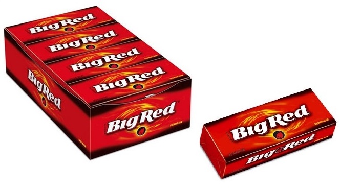 Wrigley's BIG RED CYNAMONOWA GUMA DO ŻUCIA 120 SZT