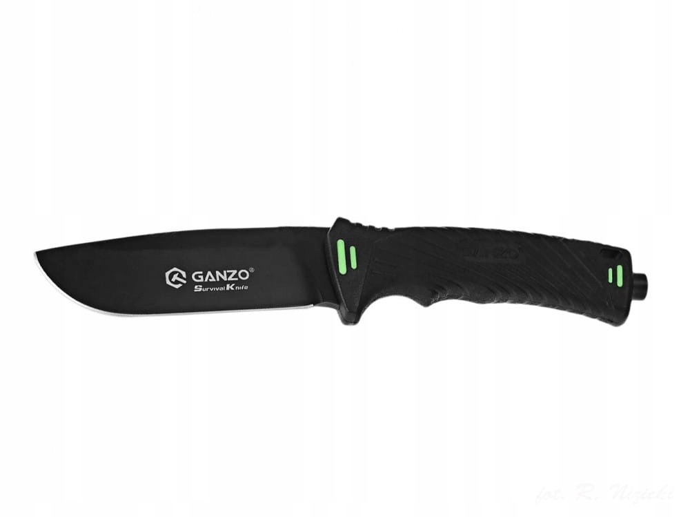 Купить Нож выживания Ganzo G8012-BK, зажигалка, резак: отзывы, фото, характеристики в интерне-магазине Aredi.ru