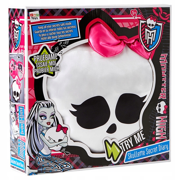 MONSTER HIGH organizer PAMIĘTNIK torebka Poduszka