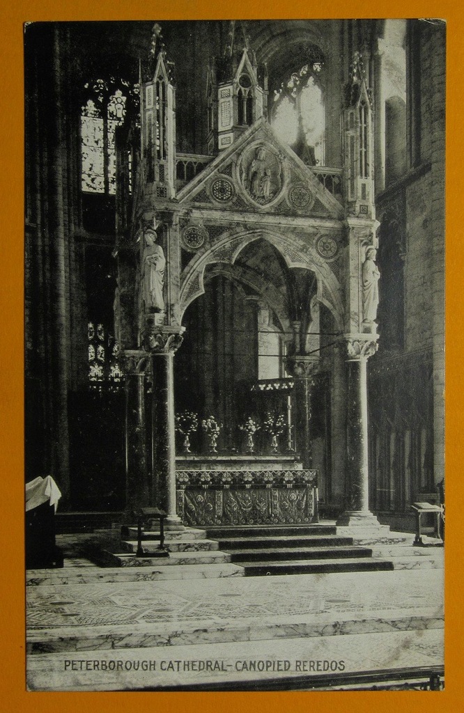 234352, Wlk. Brytania, Peterborough, katedra