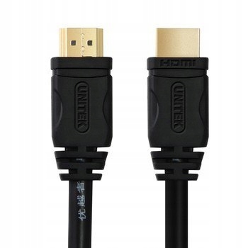 Kabel HDMI M/M 2,0m v2.0; GOLD; BASIC