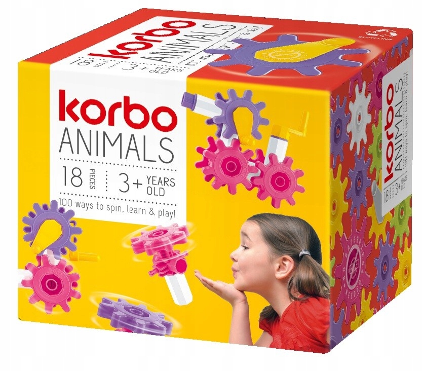 KORBO Klocki Animals 18