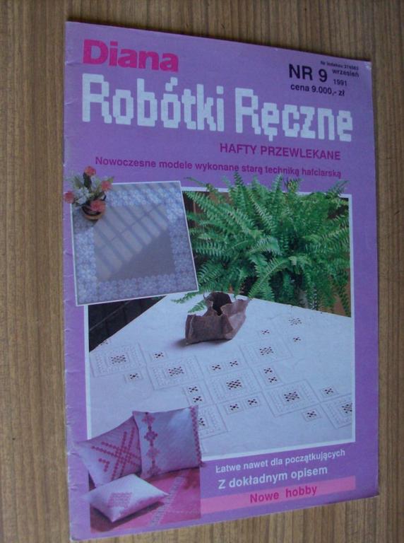 ROBÓTKI RĘCZNE 9/1991 HAFTY PRZEWLEKANE