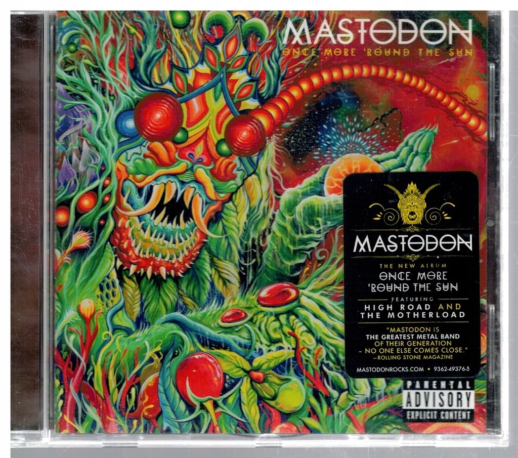 MASTODON ONCE MORE 'ROUND THE SUN CD 2014
