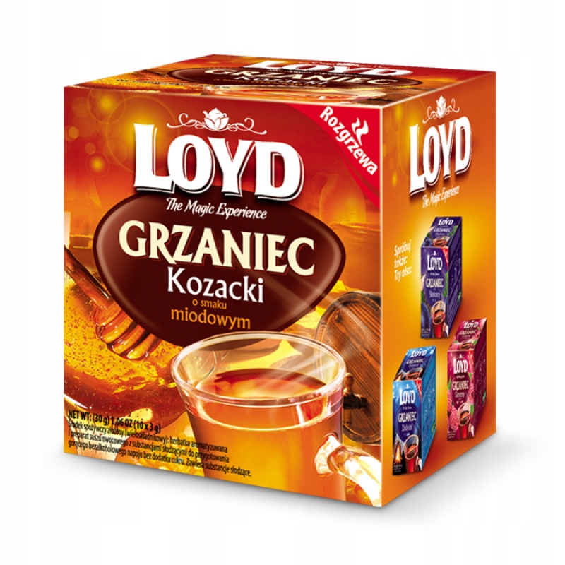 LOYD Herbata GRZANIEC KOZACKI 30 g (10 x 3 g)