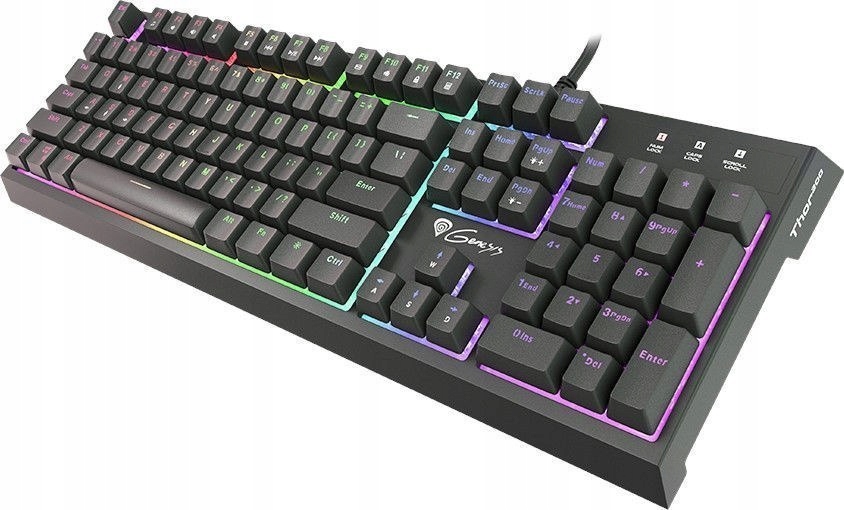 Klawiatura przewodowa Genesis THOR 200 RGB Gaming,