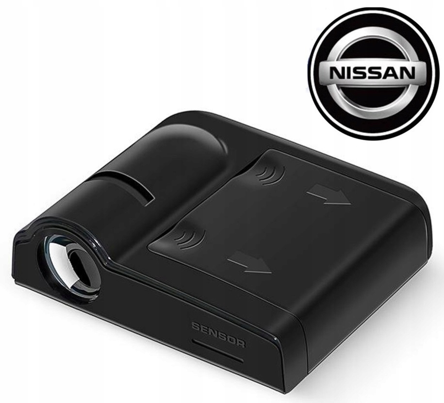 LED LOGO PROJEKTOR 3D HD BEZPRZEWODOWE NISSAN 1szt