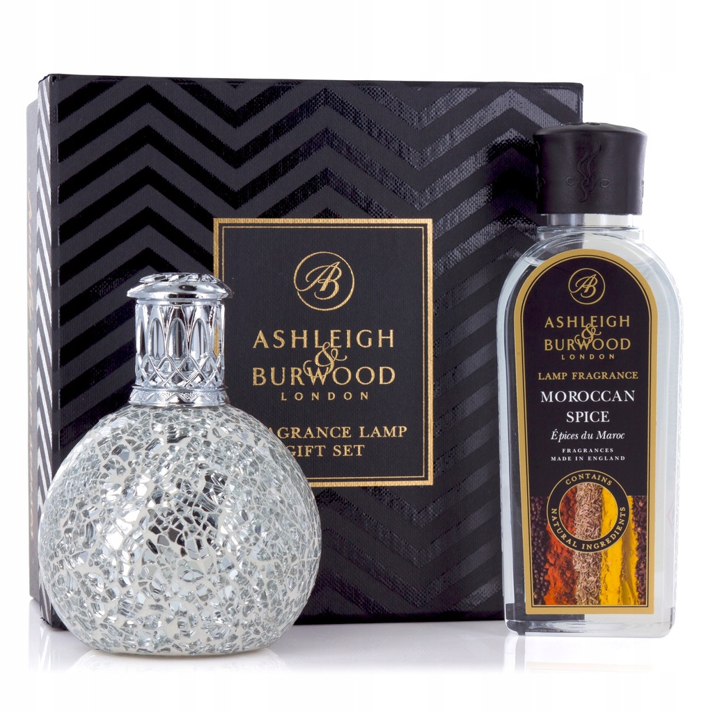 Lampa Zapachowa Ashleigh ZESTAW olejek Moroccan Spice 250ml - TWINKLE STAR