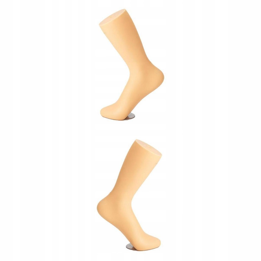 2x realistyczny manekin stojący za kostkę dla dorosłych