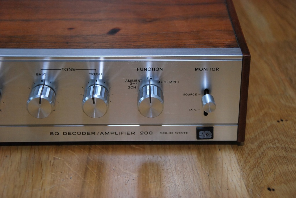 SONY SQ DECODER/AMPLIFIER 200 本体 SONY SQ DECODER/AMPLIFIER 200 本体 Sony SQA-200 4 Channel SQ
