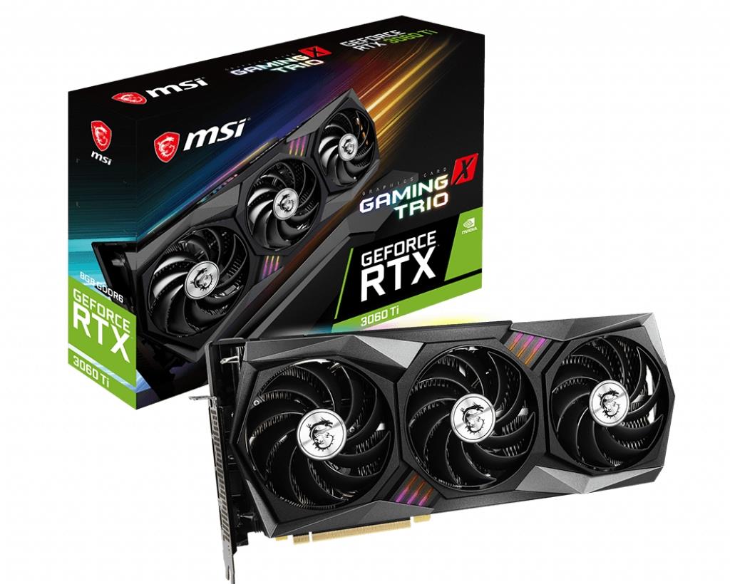 Karta graficzna MSI RTX 3060 Ti GAMING X TRIO 8 GB