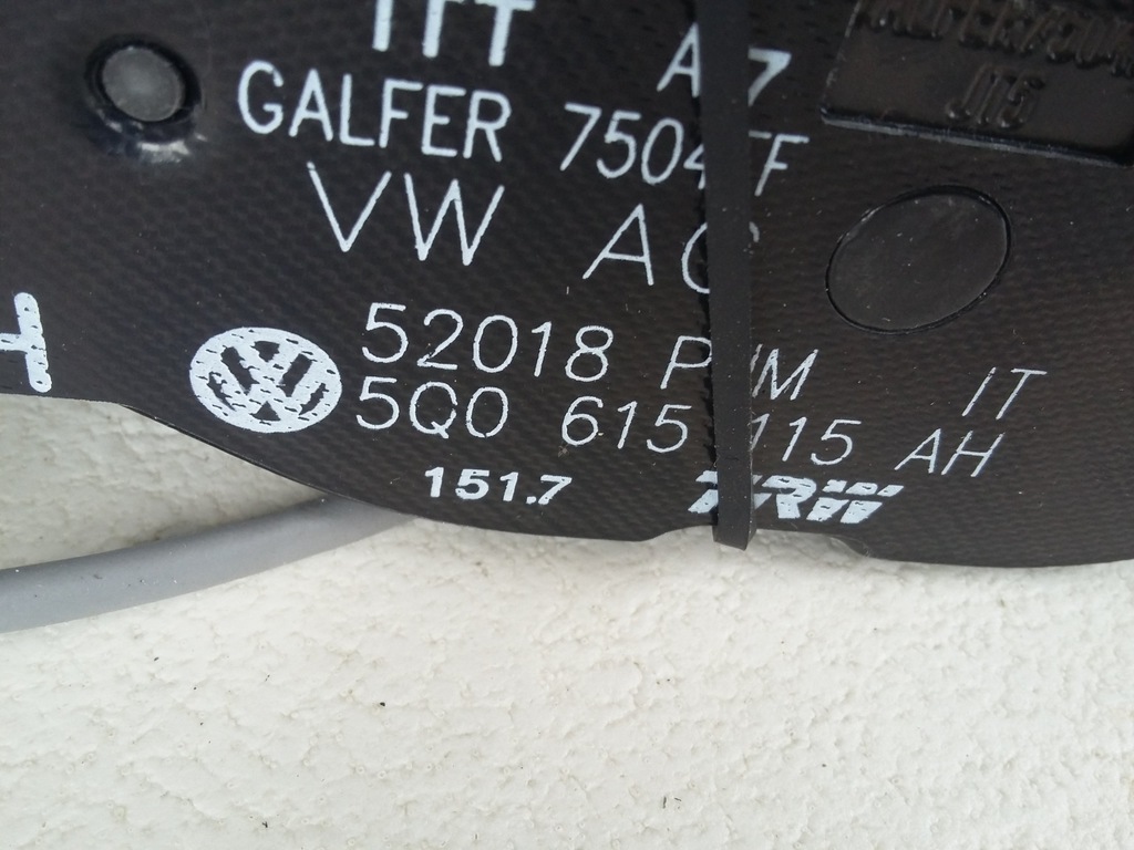 Audi Vw 2.0 TDI Klocki 5Q0615115AH 8V0698151A - 7338710847 - oficjalne ...