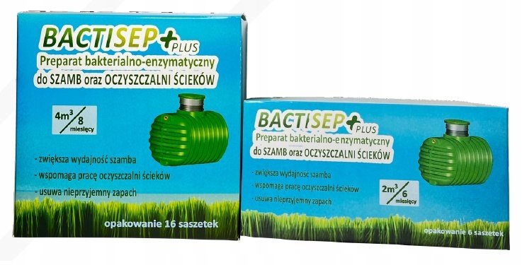 Bactisep Plus 6 saszetek - 16 sztuk