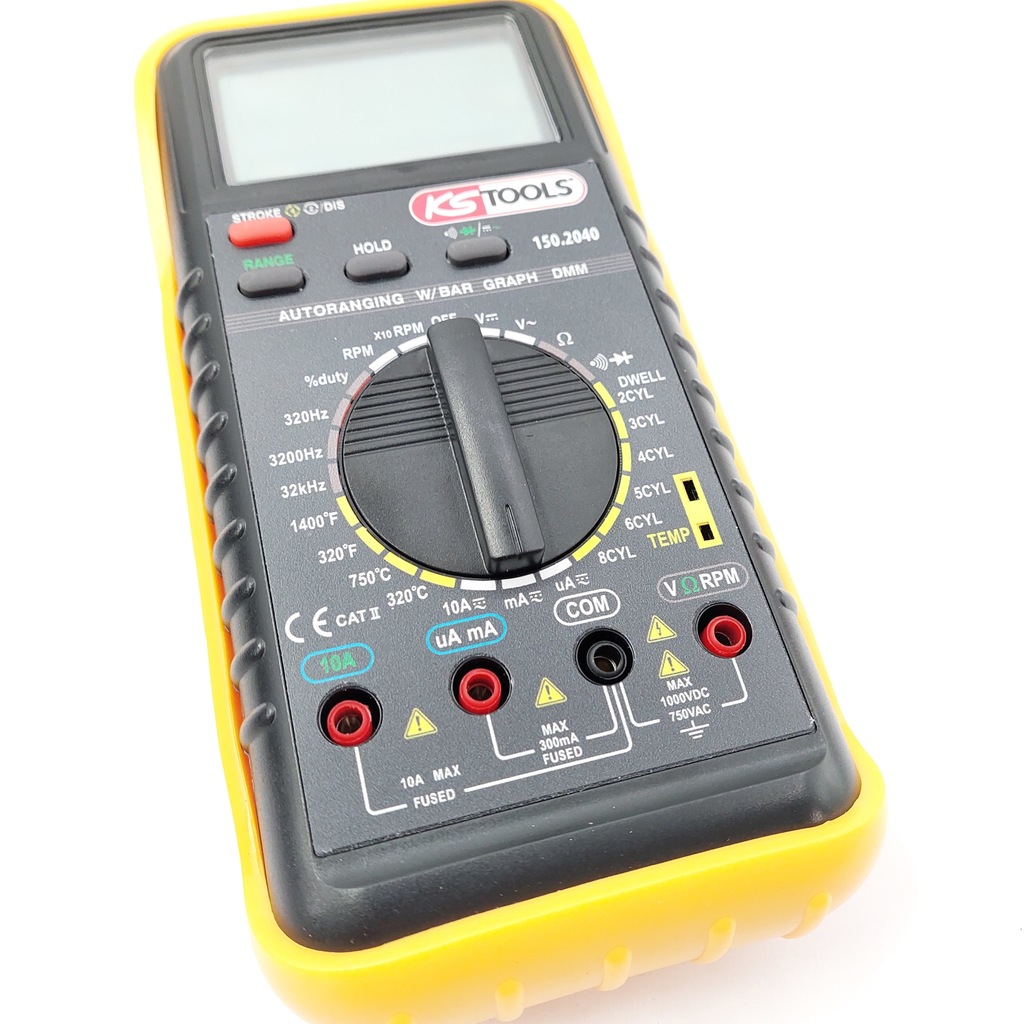 KS TOOLS 150.2040 - MULTIMETR MIERNIK SAMOCHODOWY