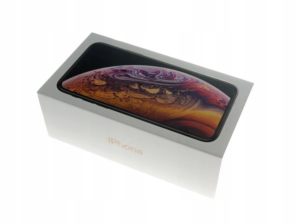 Pudełko Apple iPhone XS 64GB GOLD UK ORYGINALNE