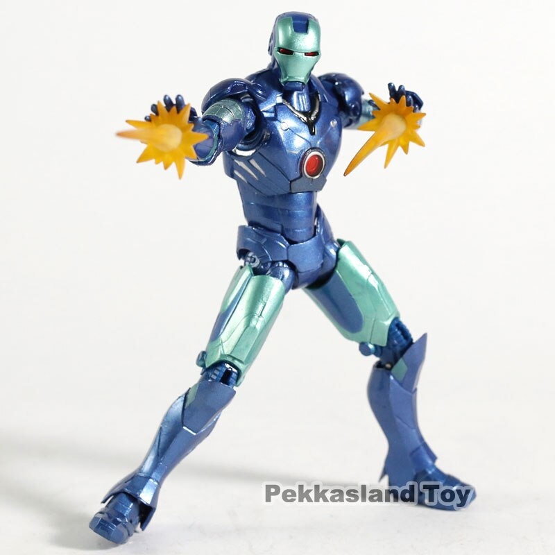 Marvel Iron Man MK3 niebieski Stealth figurka - 8848043720
