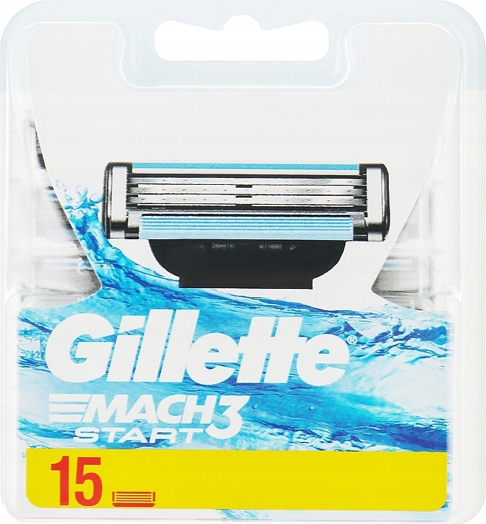 Wymienne ostrza do golenia, 15 szt. Gillette Mach3 Start 15 szt.