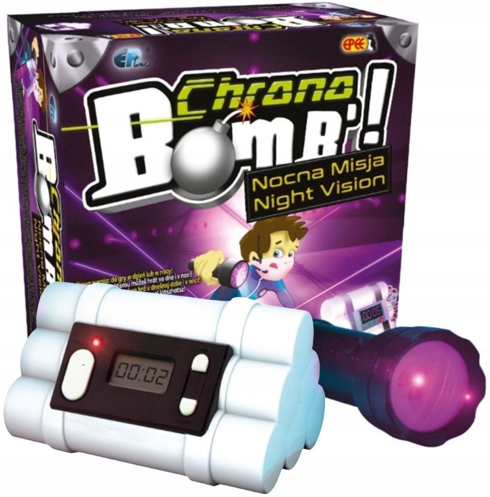 Zabawka Epee Chrono Bomb Night Vision - wyścig z c