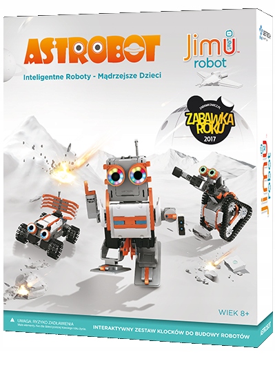 Jimu Robot Astrobot - Zestaw do budowy robota 3w1