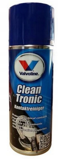 VALVOLINE CLEAN TRONIC 400ML CZYŚCI STYKI ELEKTR.