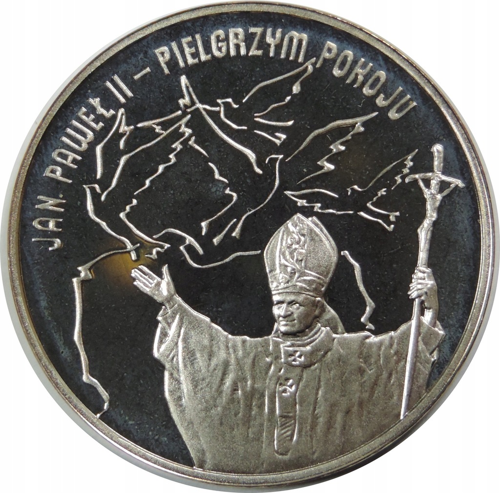 MEDAL SREBRO - NUMIZMAT Ag - KOLEKCJONERSKA - POLSKA - JAN PAWEŁ II -OE2744