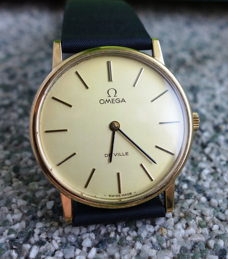 NOWY, MECHANICZNY ZEGAREK OMEGA DE VILLE