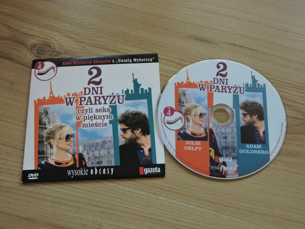 DVD - 2 DNI W PARYŻU czyli seks w pięknym mieście