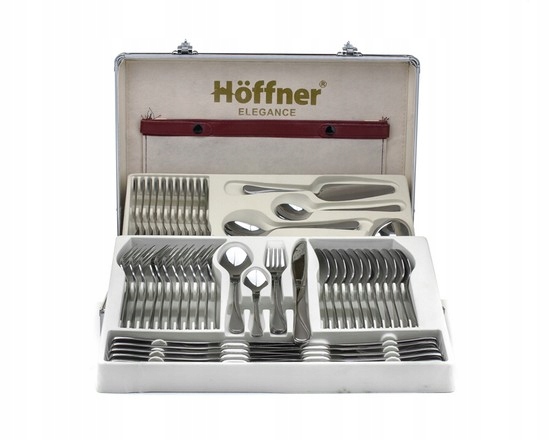 Купить НАБОР СТОЛОВЫХ ПРИБОРОВ, 72 ПРЕДМЕТА В ЧЕМОДАНЕ: отзывы, фото и ...