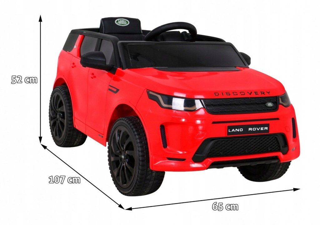 Land Rover Discovery Sport dla dzieci Czerwony + P