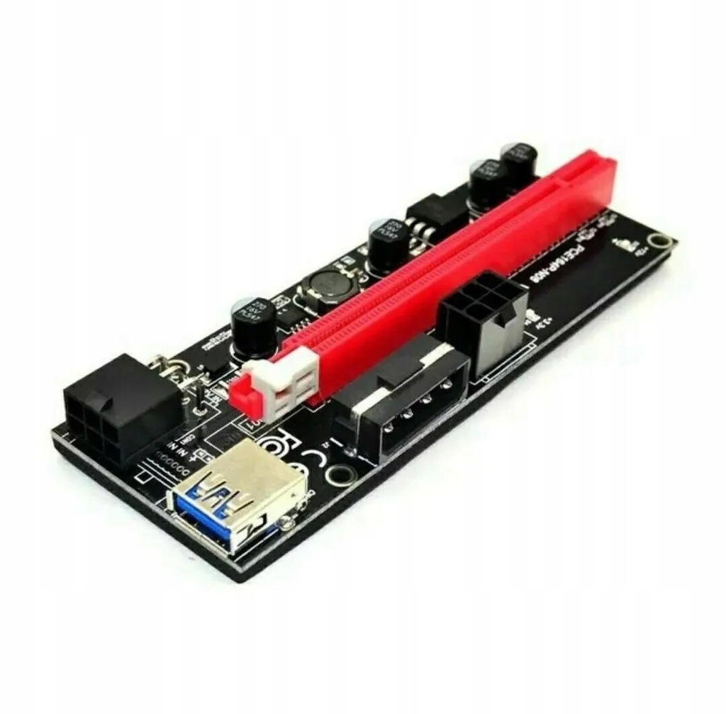 Купить Переходная плата PCI-E 1x-16x USB 3.0 SATA 6-контактный 009s: отзывы, фото, характеристики в интерне-магазине Aredi.ru