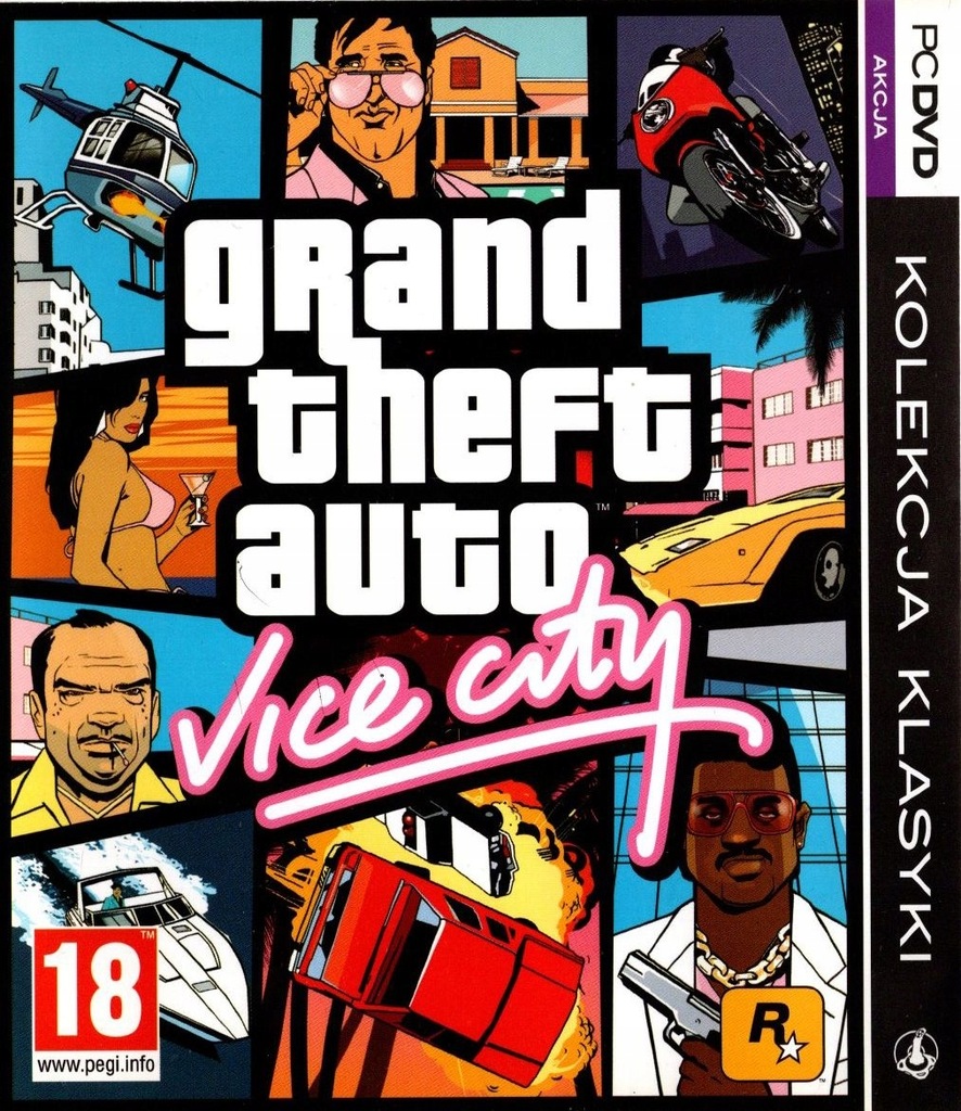 Grand Theft Auto Vice City PC DVD-ROM