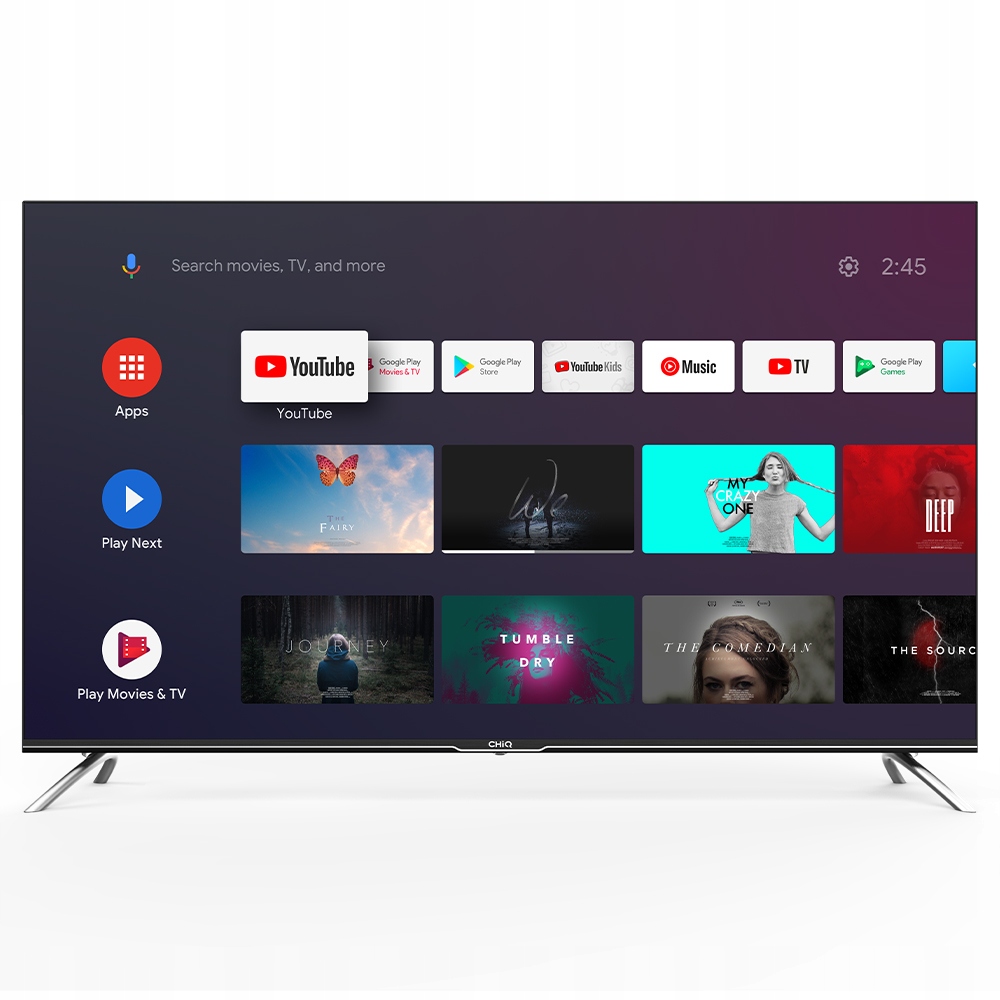 Купить 4K ТВ 65 CHiQ U65G7U Smart TV AndroidTV HDR: отзывы, фото, характеристики в интерне-магазине Aredi.ru