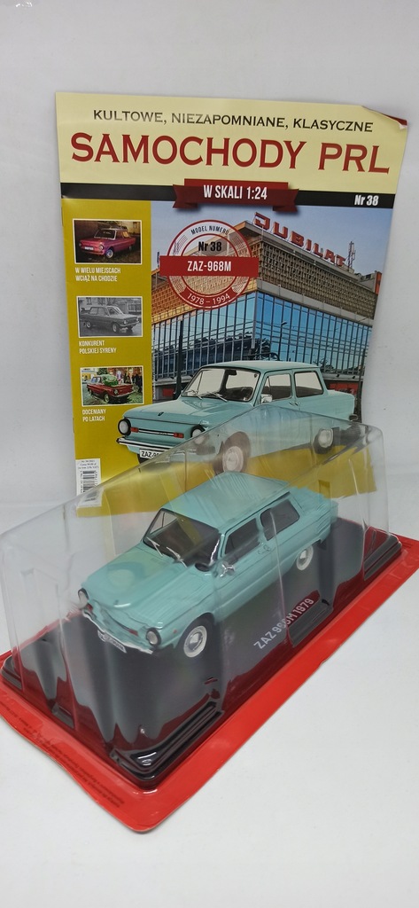 Samochody PRL-u - ZAZ-968M - Hachette 1:24