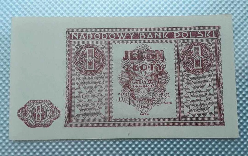 2718. 1 zł 1946 r . st 1/1 UNC