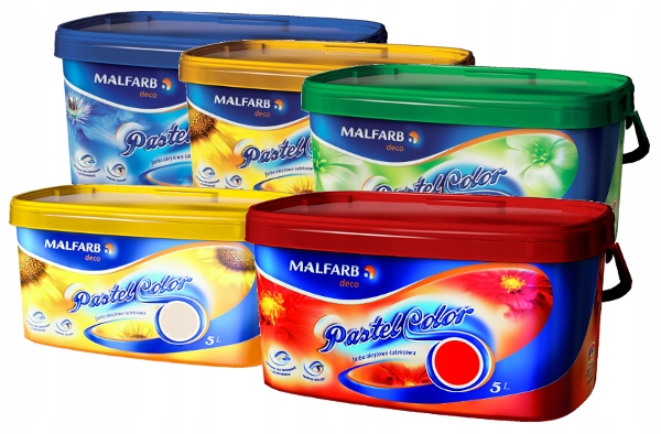 Malfarb Farba fasadowa elewacyjna pomaranczowa 1L