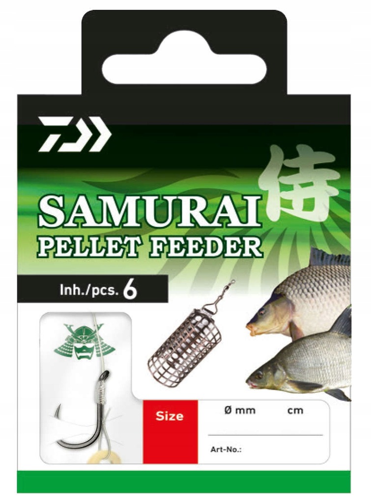 Przypony Daiwa Samurai Pelet Feeder 12-0.18mm 70cm