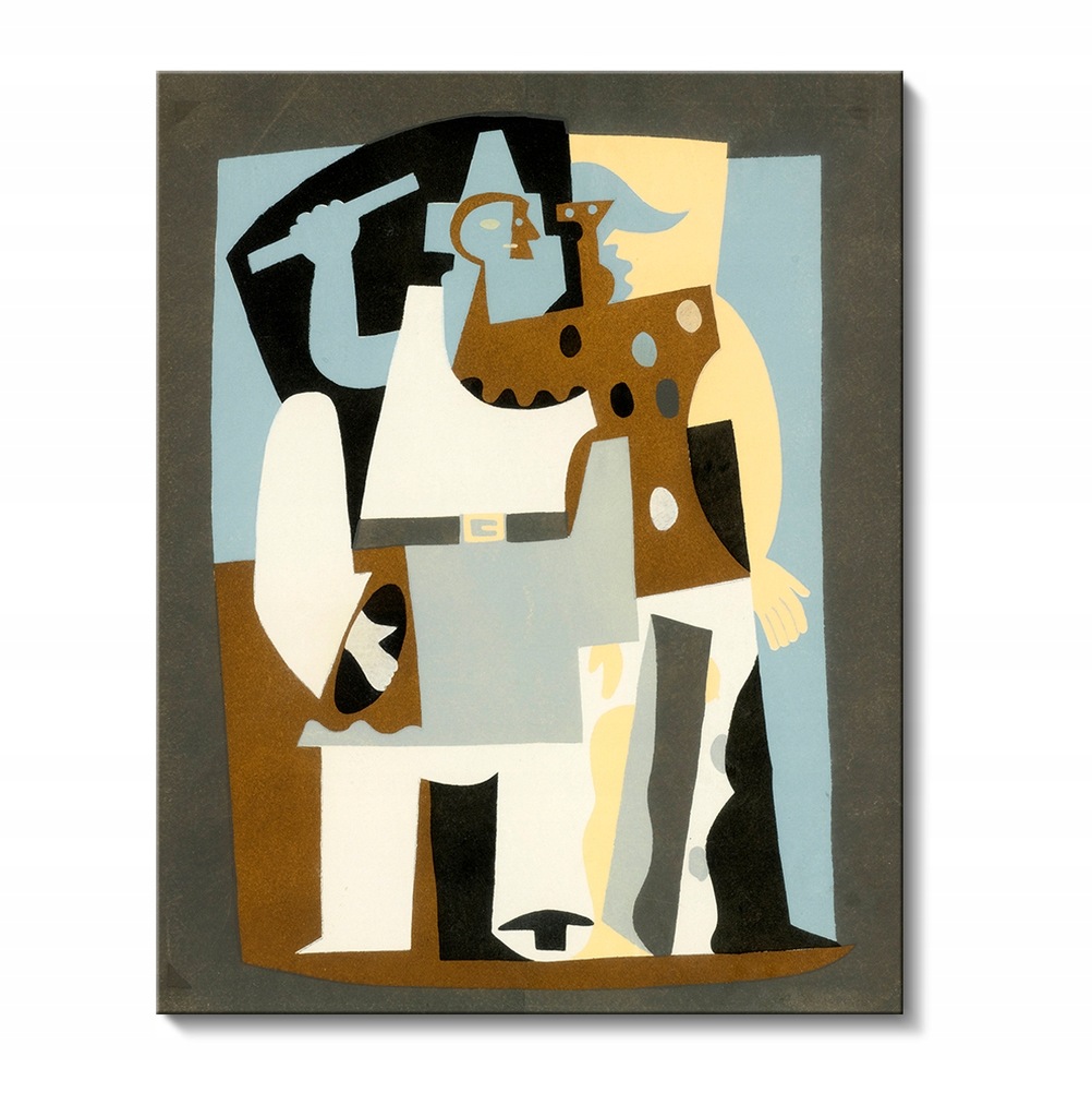 Pablo Picasso, Pierrot, reprodukcja 95x120 cm