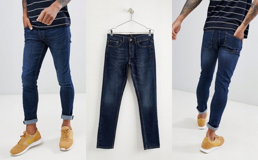 W2H205*RIVER ISLAND SKINNY JEANSY MĘSKIE 30R T03