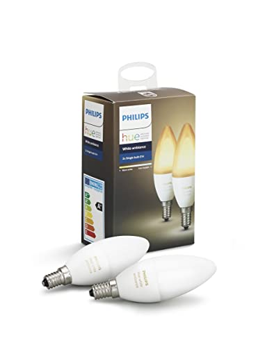 ŻARÓWKI PHILIPS HUE WHITE AMBIANCE E14 LED 2 SZT